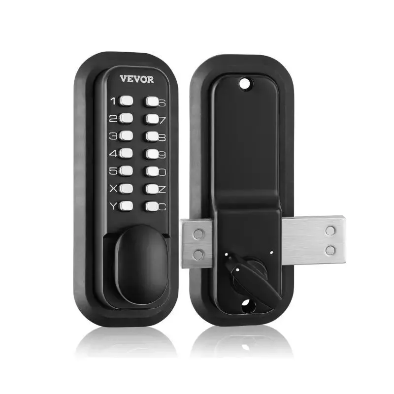 14-Digit Mechanical Keyless Lock with Adjustable Handle