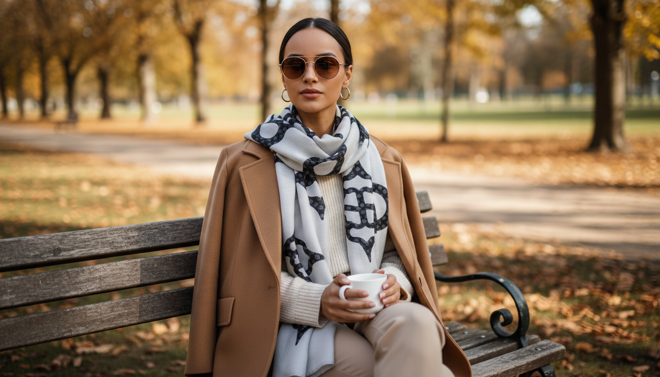 Guess Women’s Plain Scarf: Easy Fall & Winter Styling