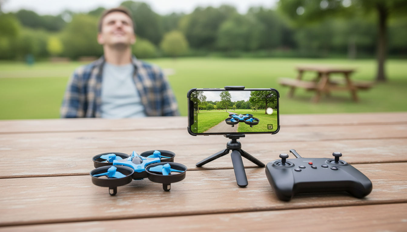 Mini RC Drone: HD Camera, 360 Flip, 2.4G, Return