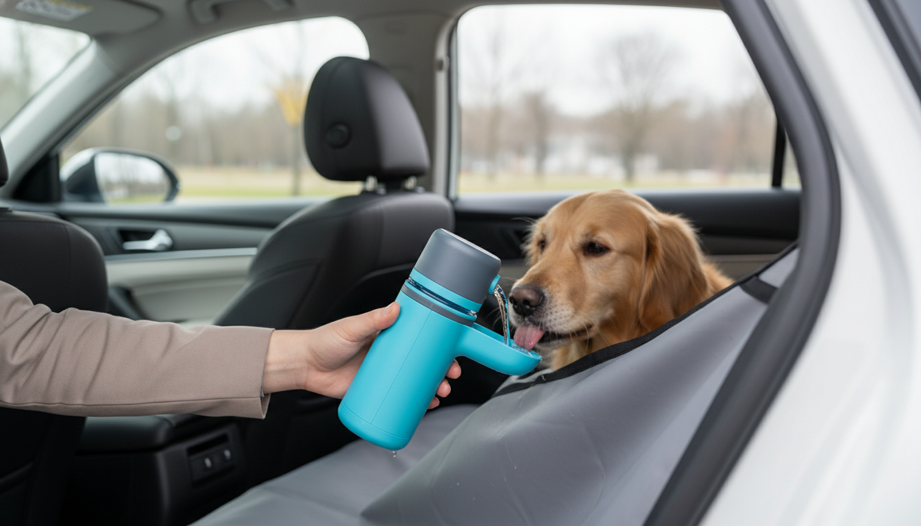 Best Portable Dog Water Bottle: Leak-Free, One-Hand Use