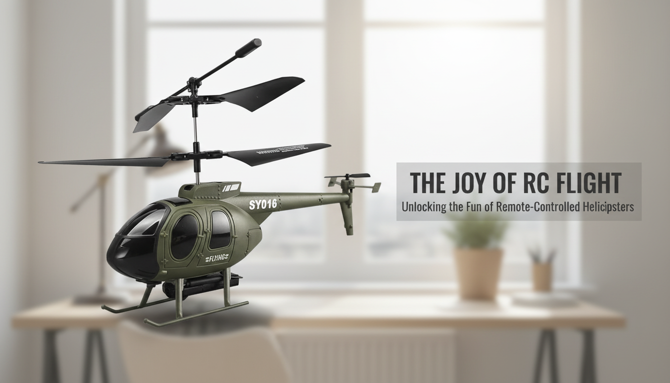 4CH LED RC Helicopter: 4K Camera & Altitude Hold Guide