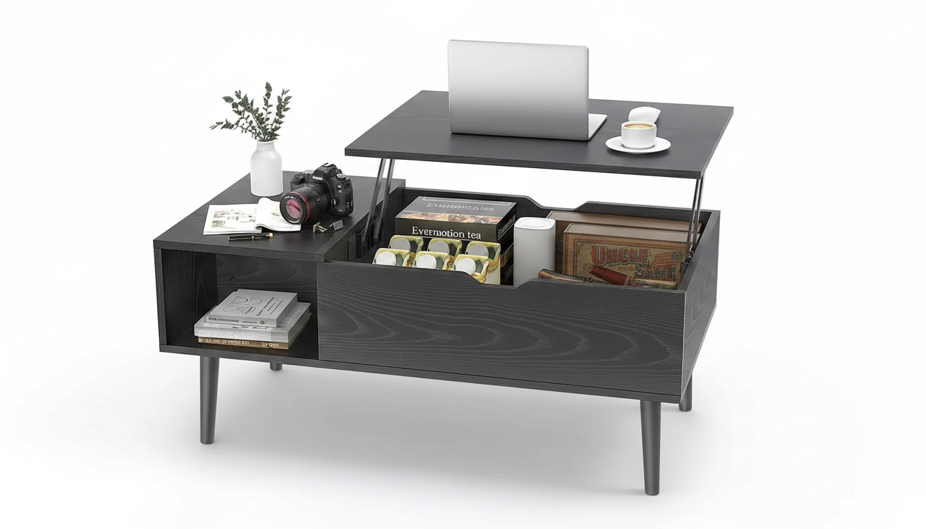 Lift Top Coffee Table Storage: Adjustable Living Room Pick