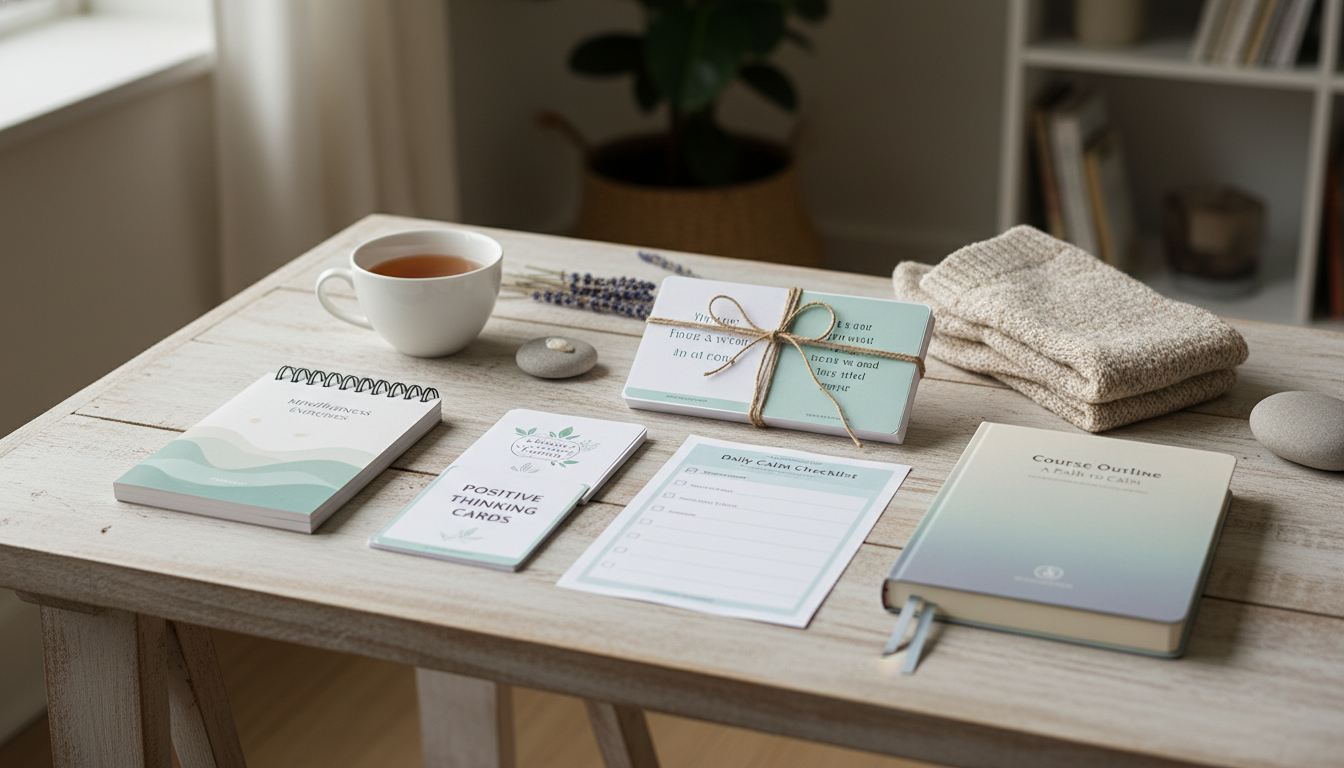 Anxiety Relief Bundle: 4-in-1 Calm Toolkit for Stress