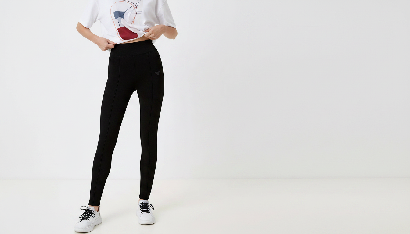 Guess Active Women’s Black Trousers for Travel & Training