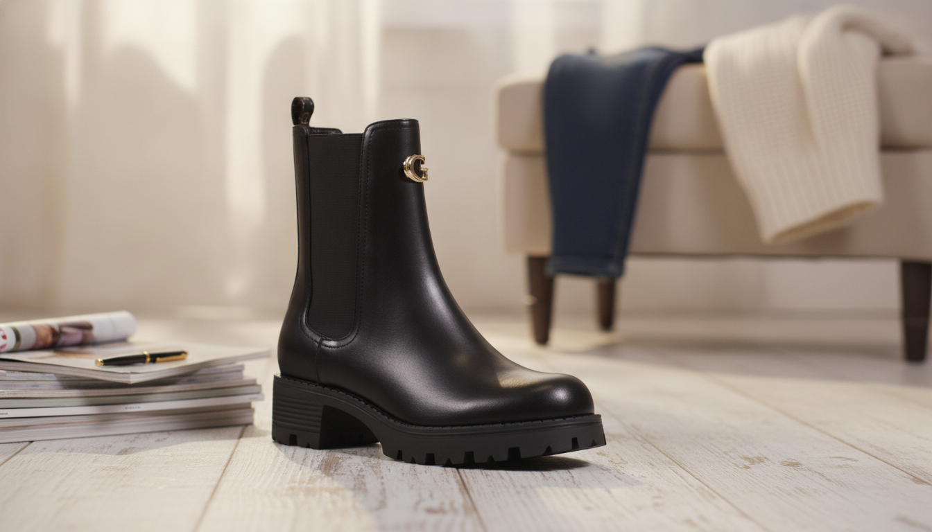 GUESS Women’s Black Block Heel Boots: Fit & Style Tips