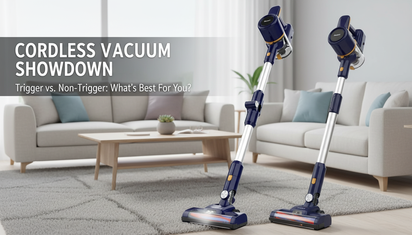 N7S/N7P Cordless Vacuum: 20kPa, Lightweight & Quiet