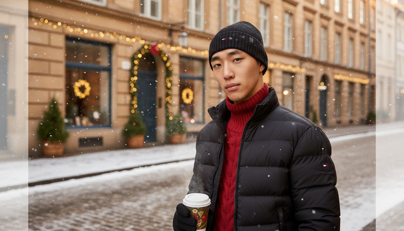 Tommy Hilfiger Plain Cap: Minimal Style for Cold Days