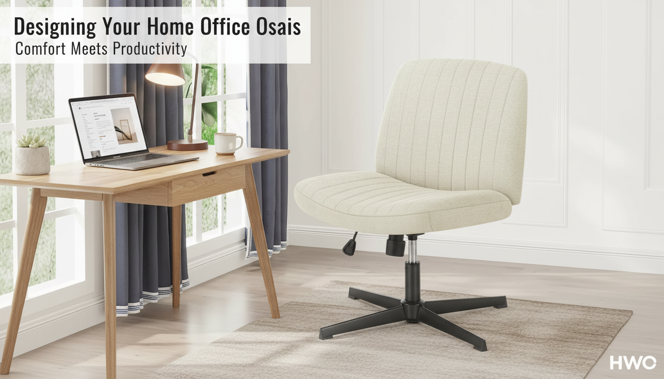 Wide Armless Swivel Chair: Fit, Comfort & Setup Tips