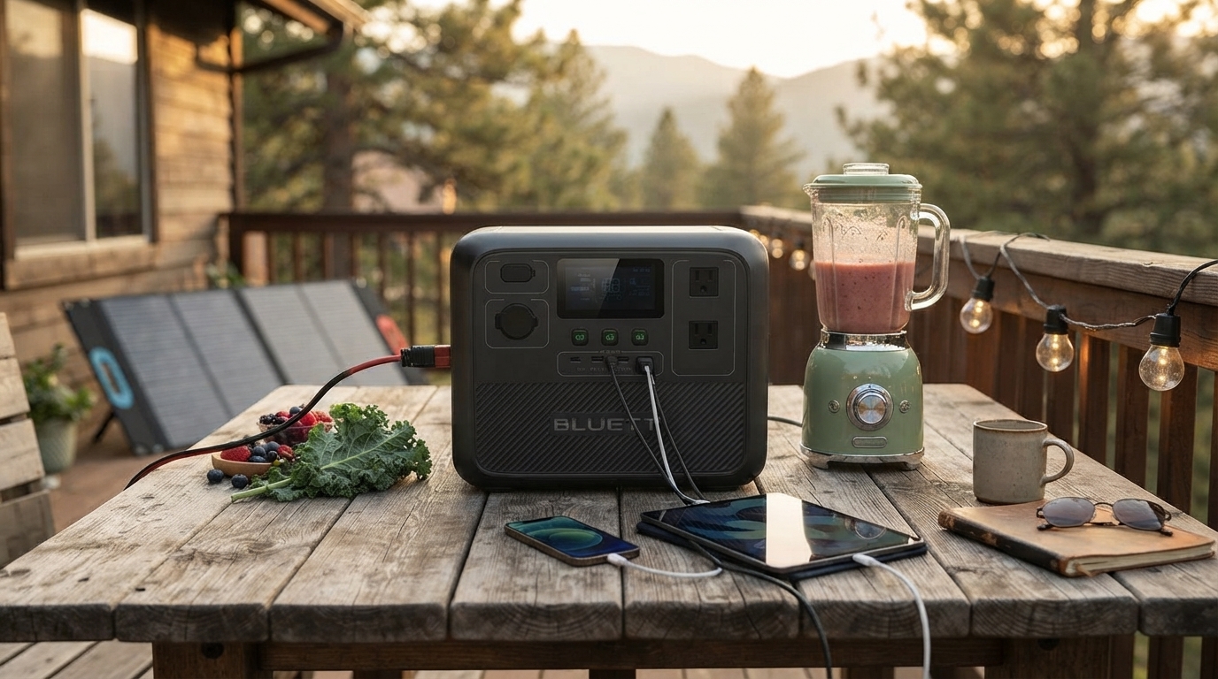 1000W Solar Portable Power Station: What It Can Run