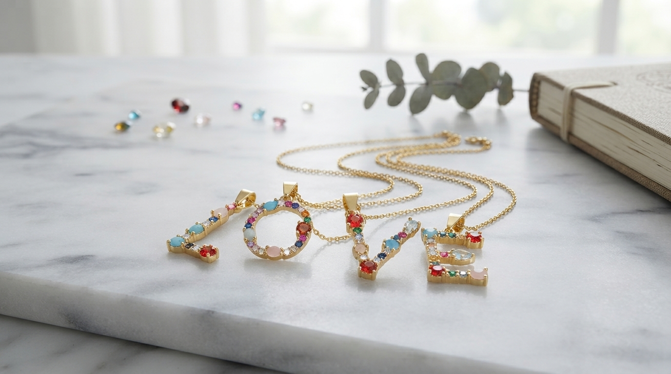 Personalized Letter Necklace Guide: Choose, Style, Care