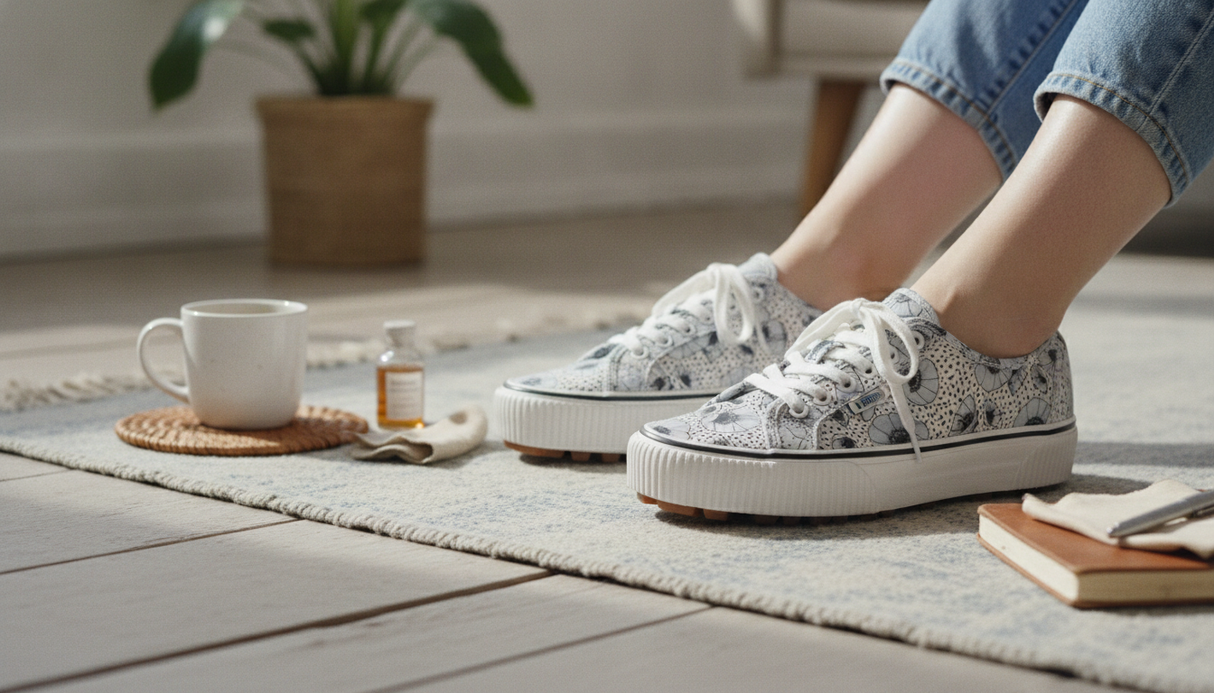 Vans Women’s Floral Leather Shoes: Fit, Comfort & Care
