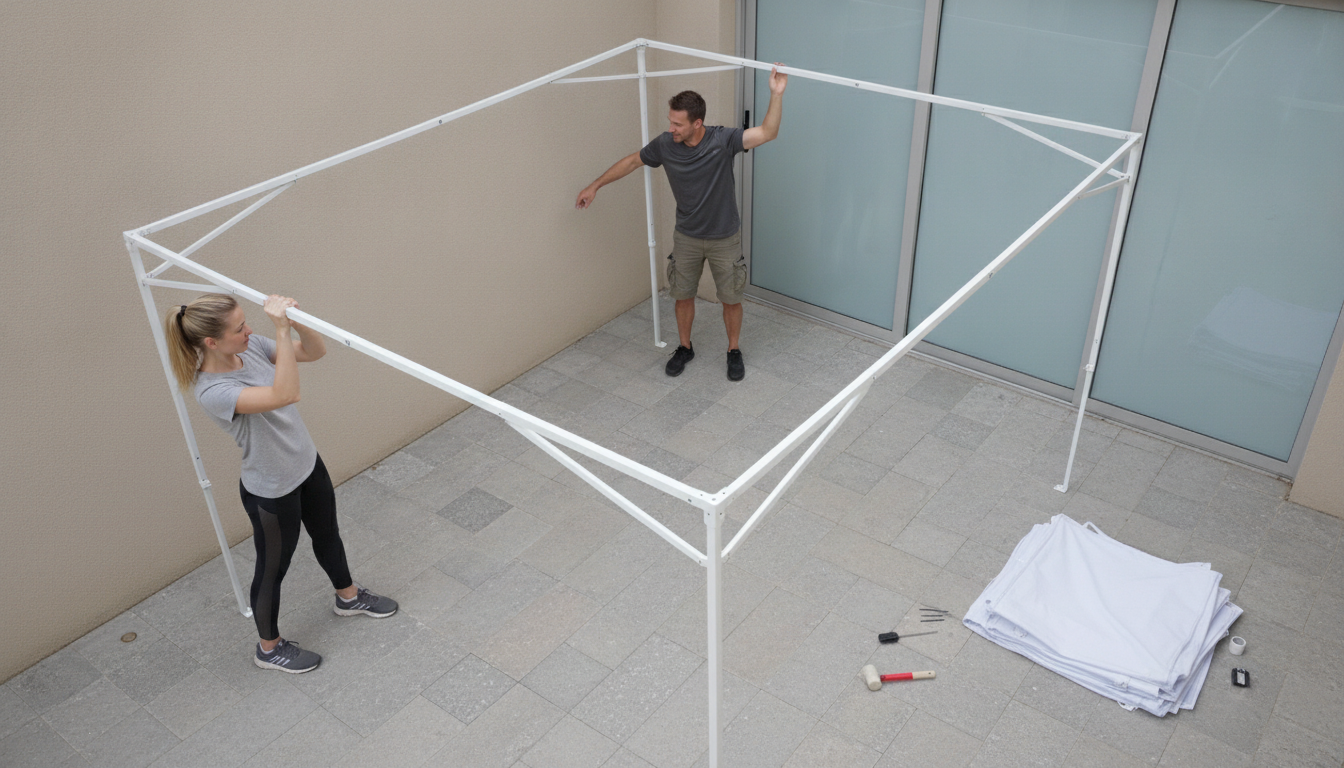 Set Up a 10x20 Pop-Up Canopy: Easy Step-by-Step