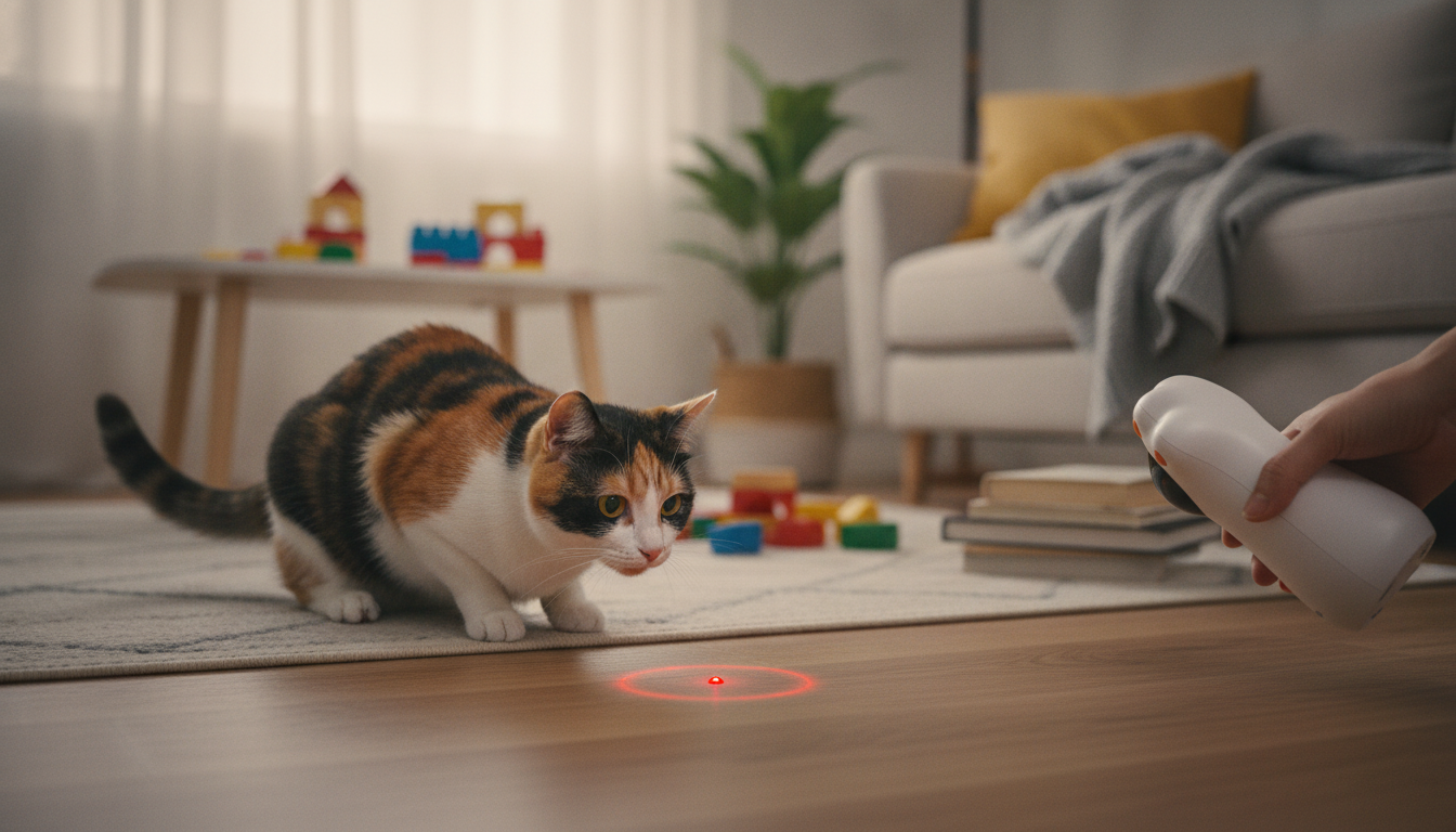 Laser Pointers for Cats: Healthy Play or Stress Risk?