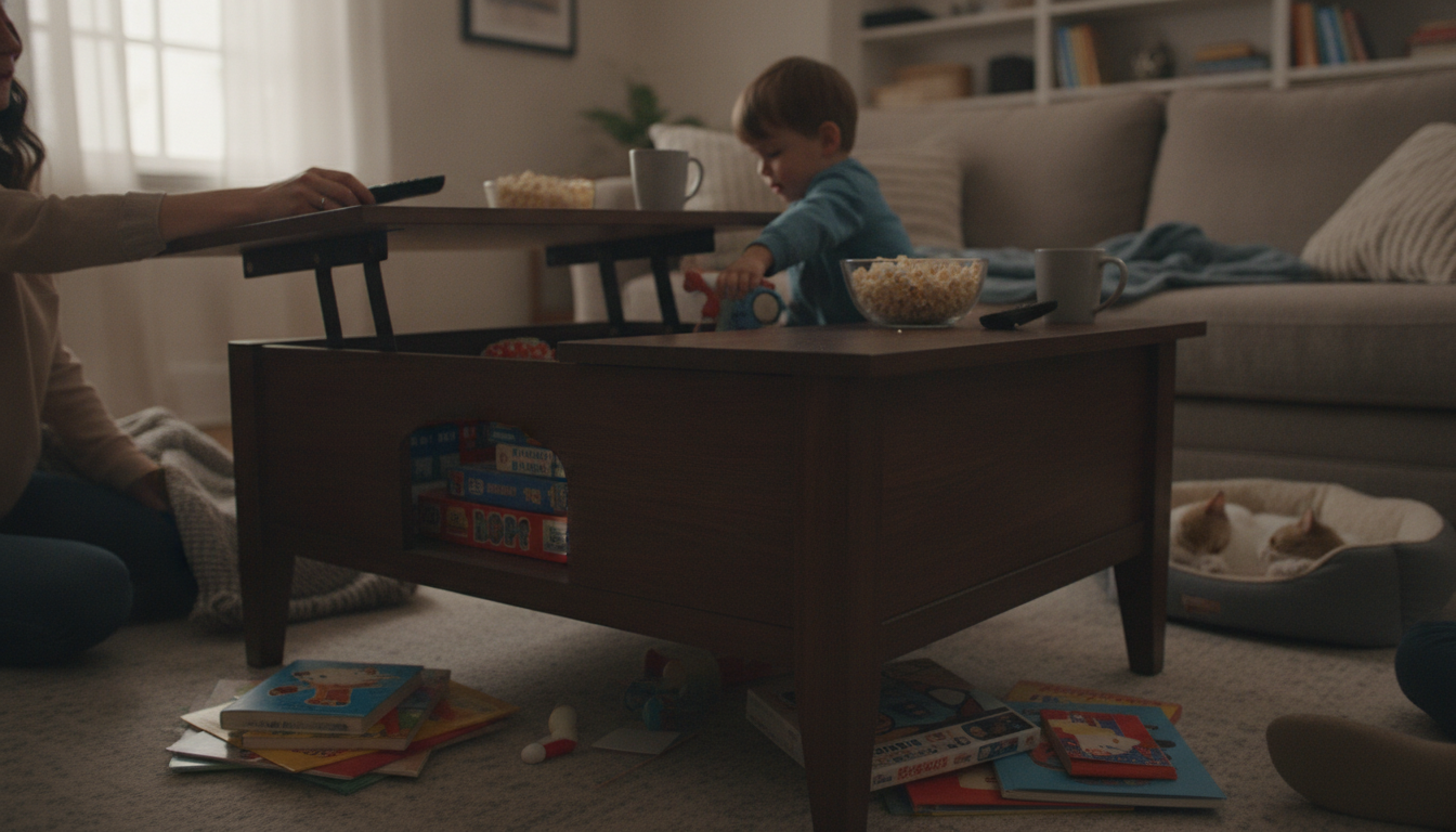 Lift-Top Coffee Tables: What Pull-Up Tops Are Called