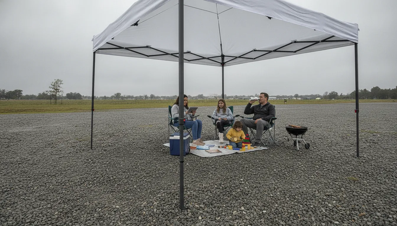 10x10 Pop Up Canopy Shade Coverage: What to Expect