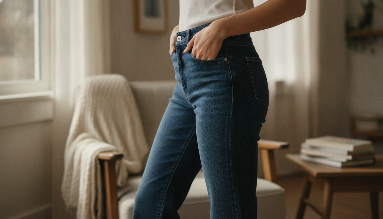 High-Waist Flare Pants Fit: Waist & Hips Explained