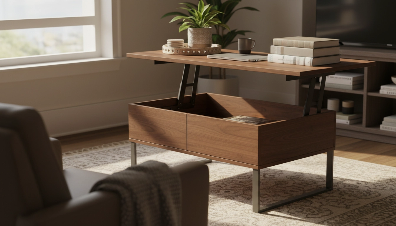 Lift-Top Coffee Table Weight Limit When Raised