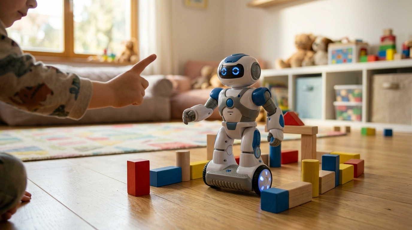Gesture-Control RC Robot Toy: Program, Play, Recharge