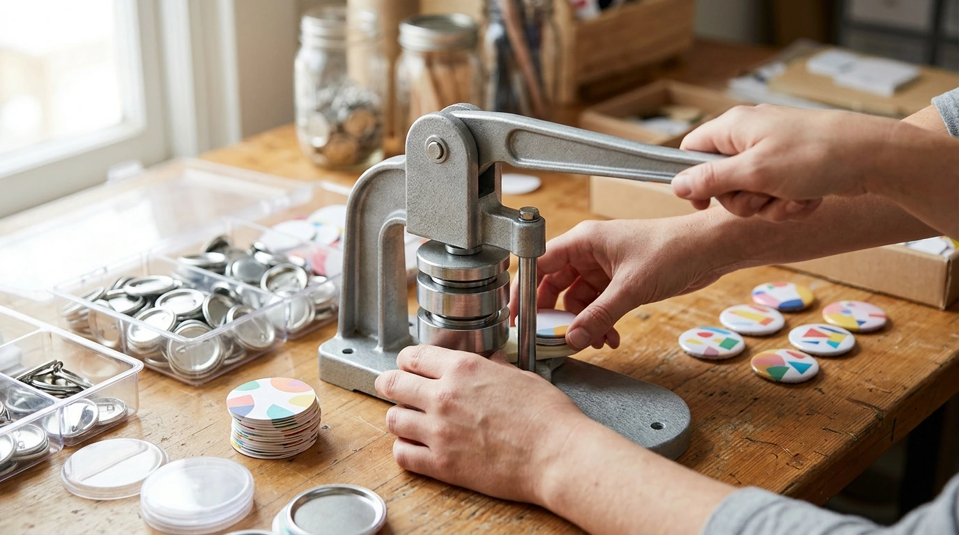 Button Maker Machine Kit Guide: Easy Pins & Badges