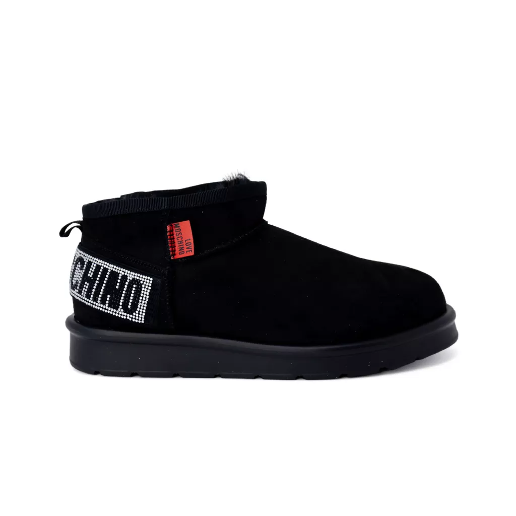 Love Moschino Slip-On Ankle Boots: Everyday Chic