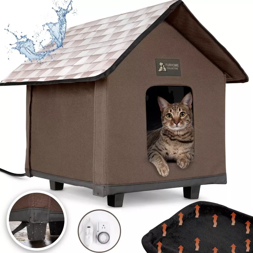Heated Outdoor Cat House Guide: Safe Winter Shelter