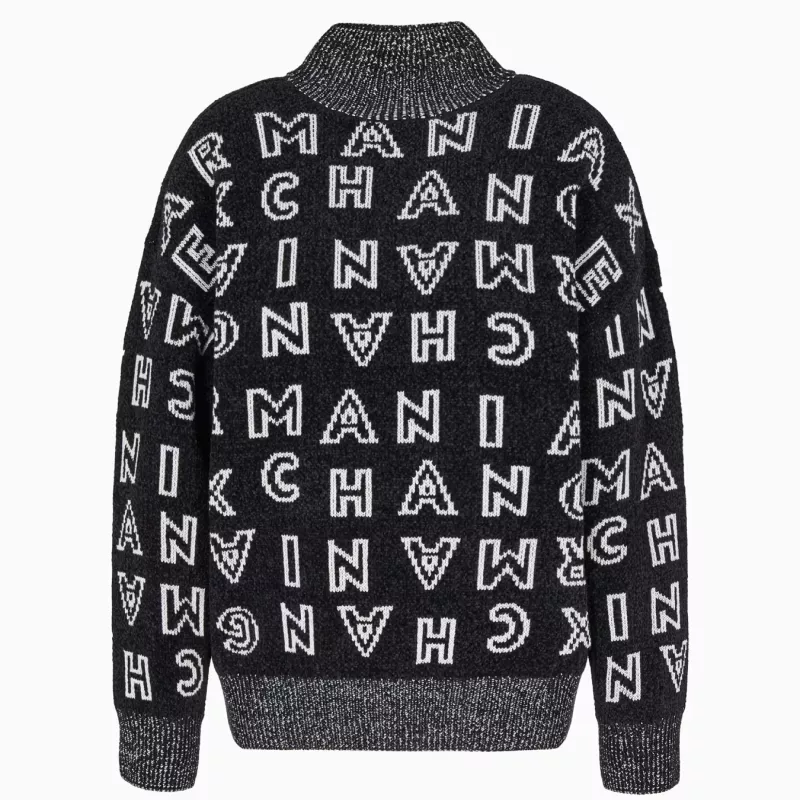 Armani Exchange Black Turtleneck Knitwear: Styling Guide