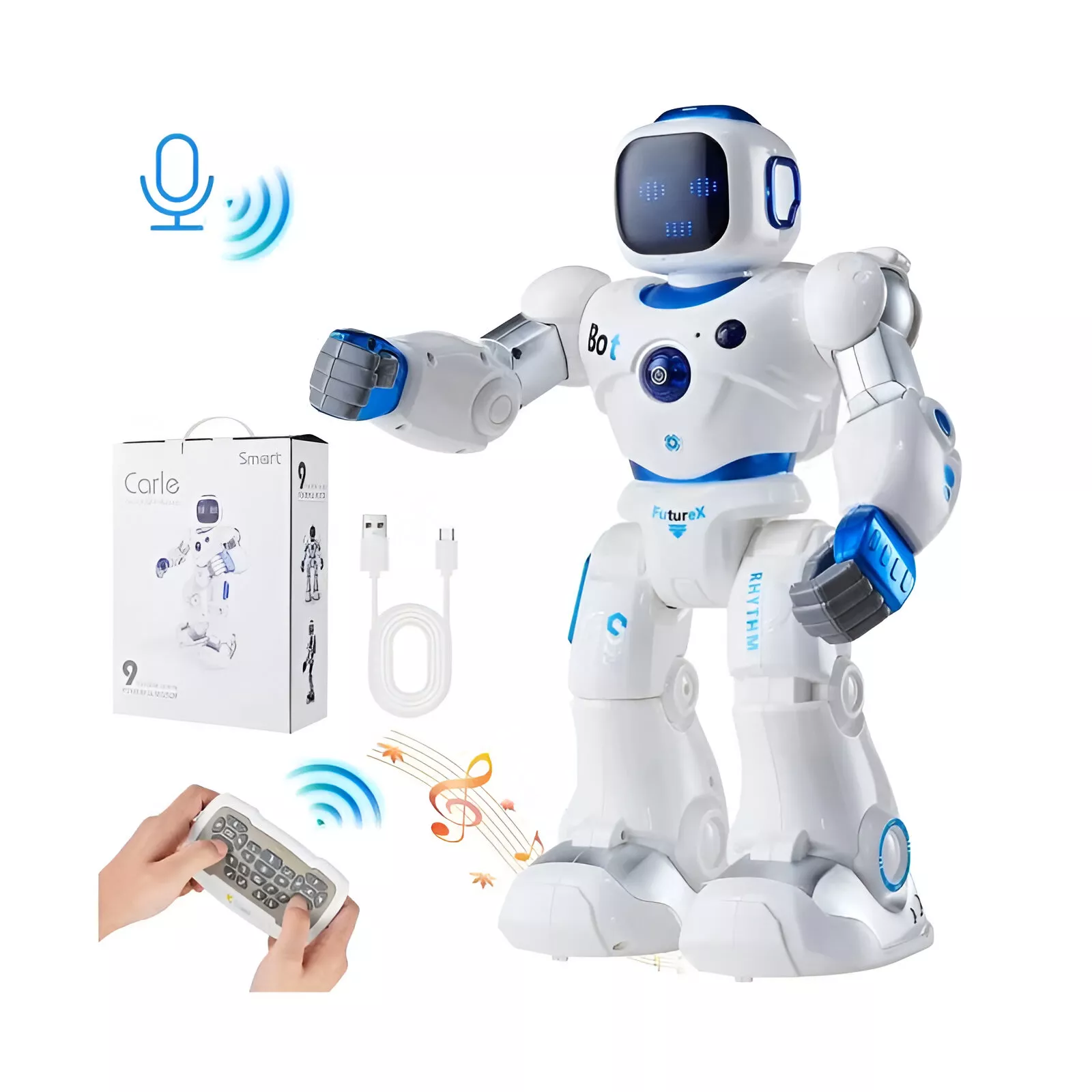 Smart RC Robot Toy: Singing, Dancing & Learning Fun