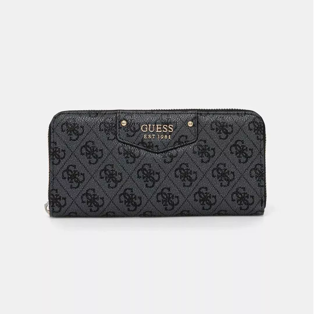Guess Women’s Black Large Printed Wallet Guide