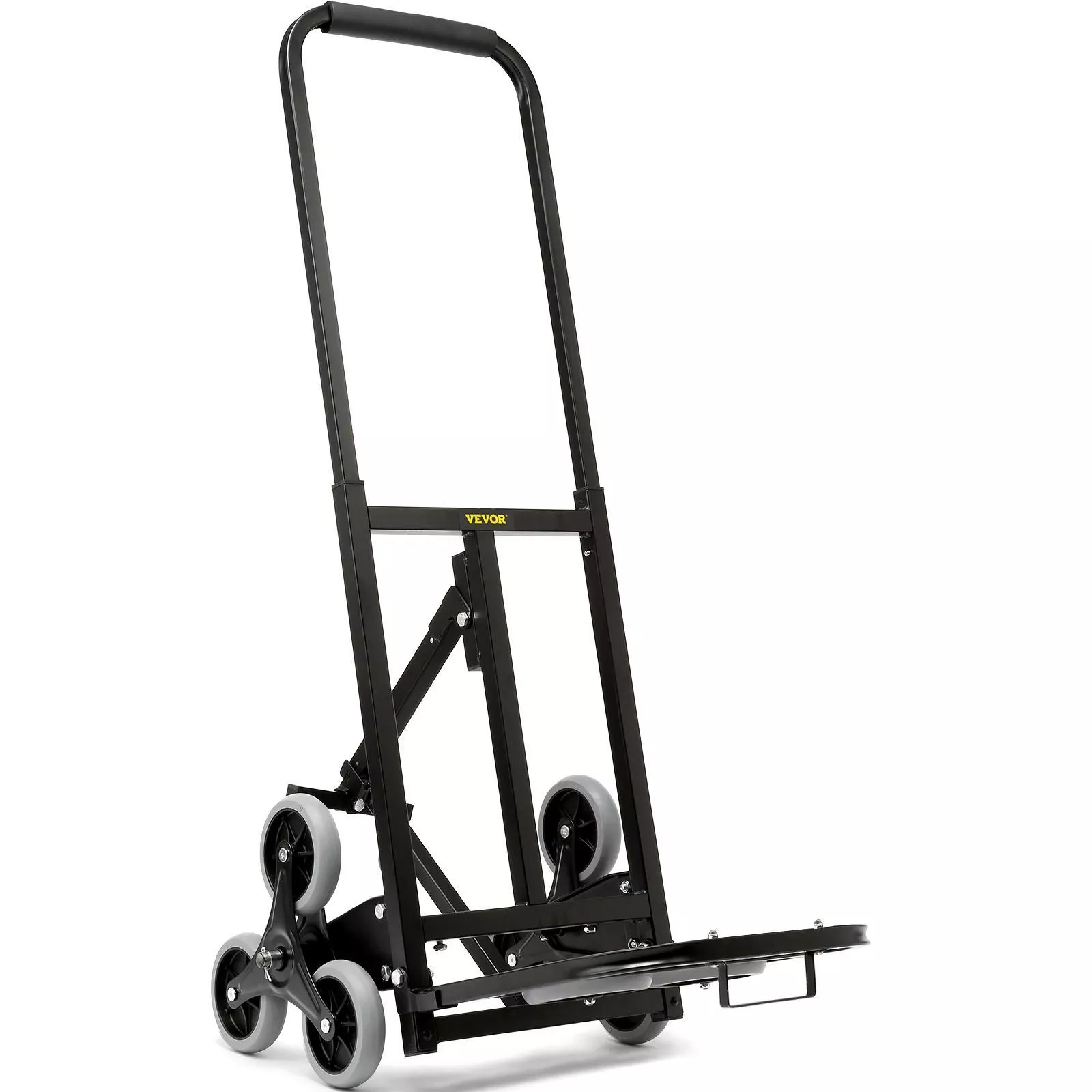 Foldable 10-Wheel Stair Climbing Cart (375 lb Capacity)
