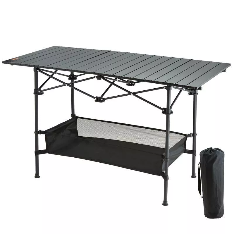 Portable Folding Camping Table for Tidy, Easy Camp Meals