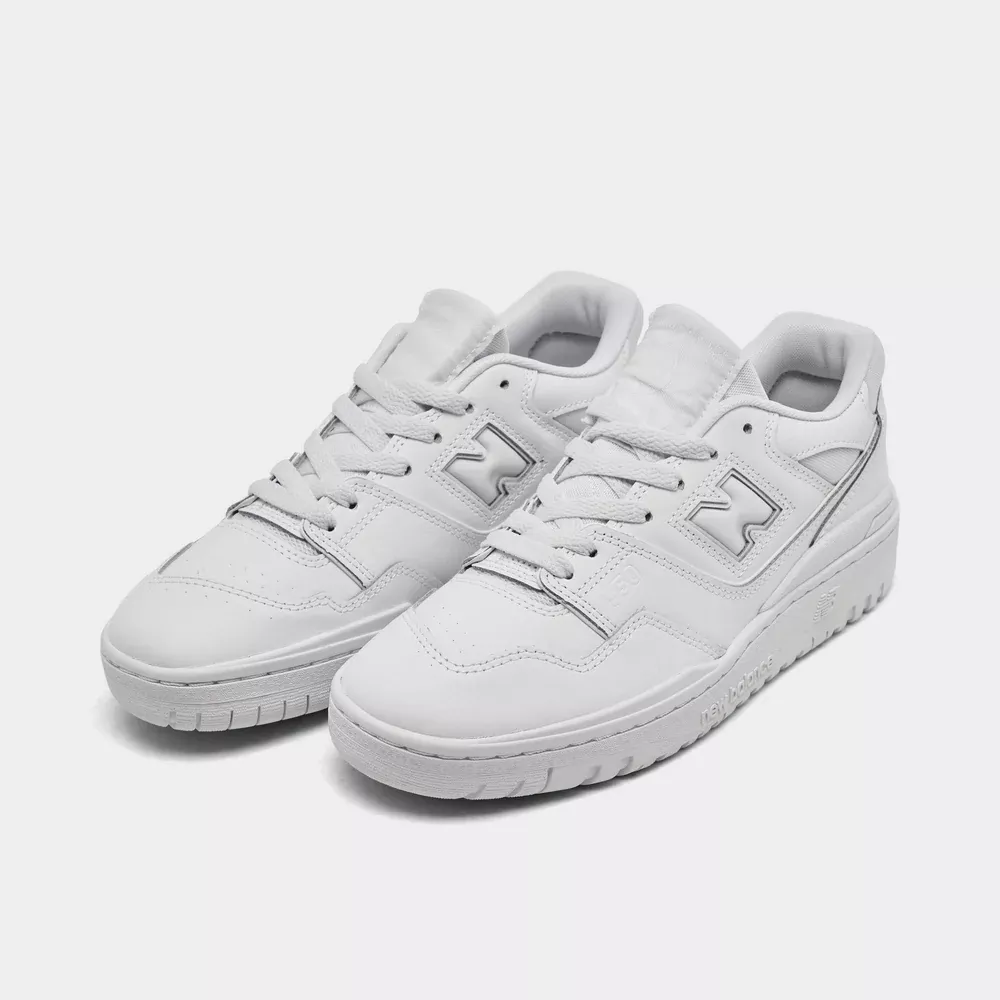 New Balance 550 White Slip-Ons for Fall/Winter