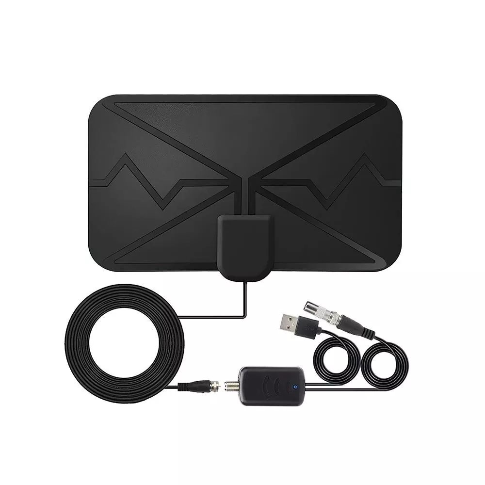 Amplified Indoor TV Antenna: HD/4K Setup & Range Tips